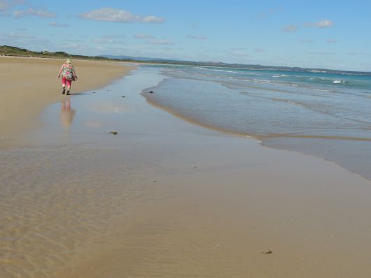 Marlene on Bakers Beach